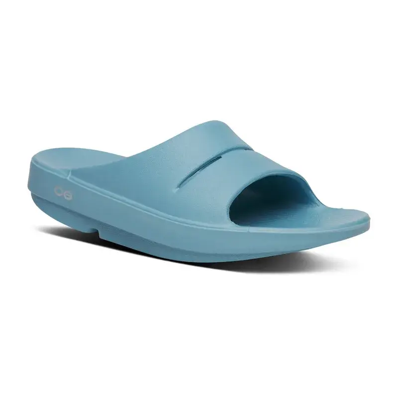 OOFOS OOahh Slide — Bleu océan